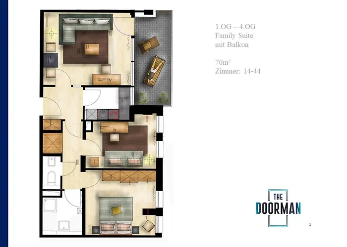 Apart-hotel The Doorman Welle 4*