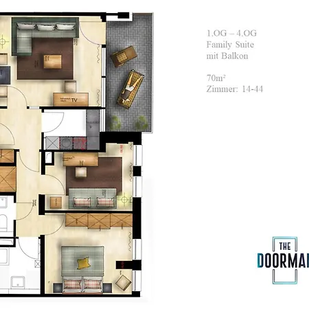 아파트호텔 The Doorman Welle 4*