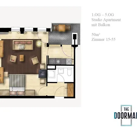 Apartahotel The Doorman Welle Fráncfort del Meno